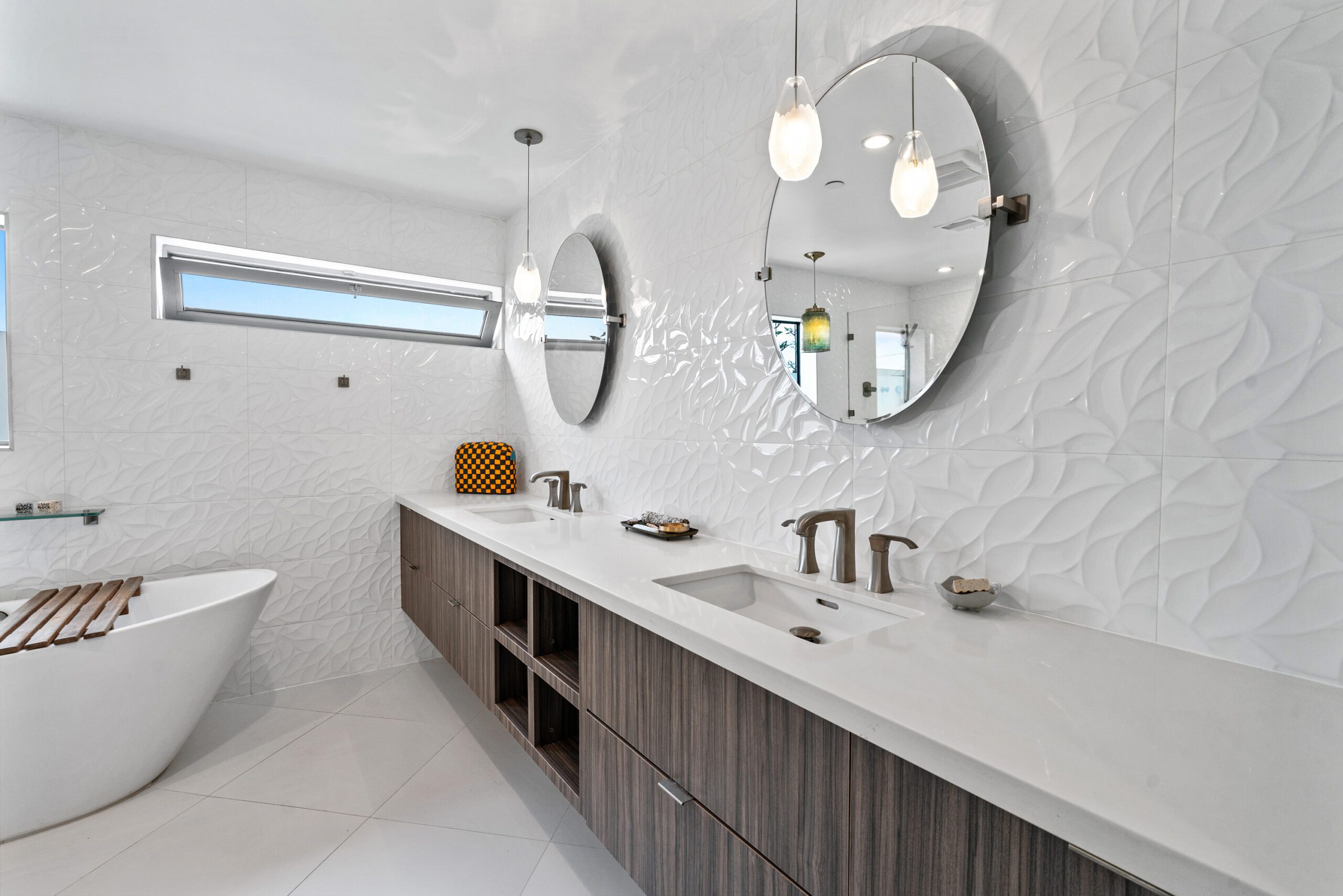 Pamper yourself in the spa-inspired bathrooms throughout the property.